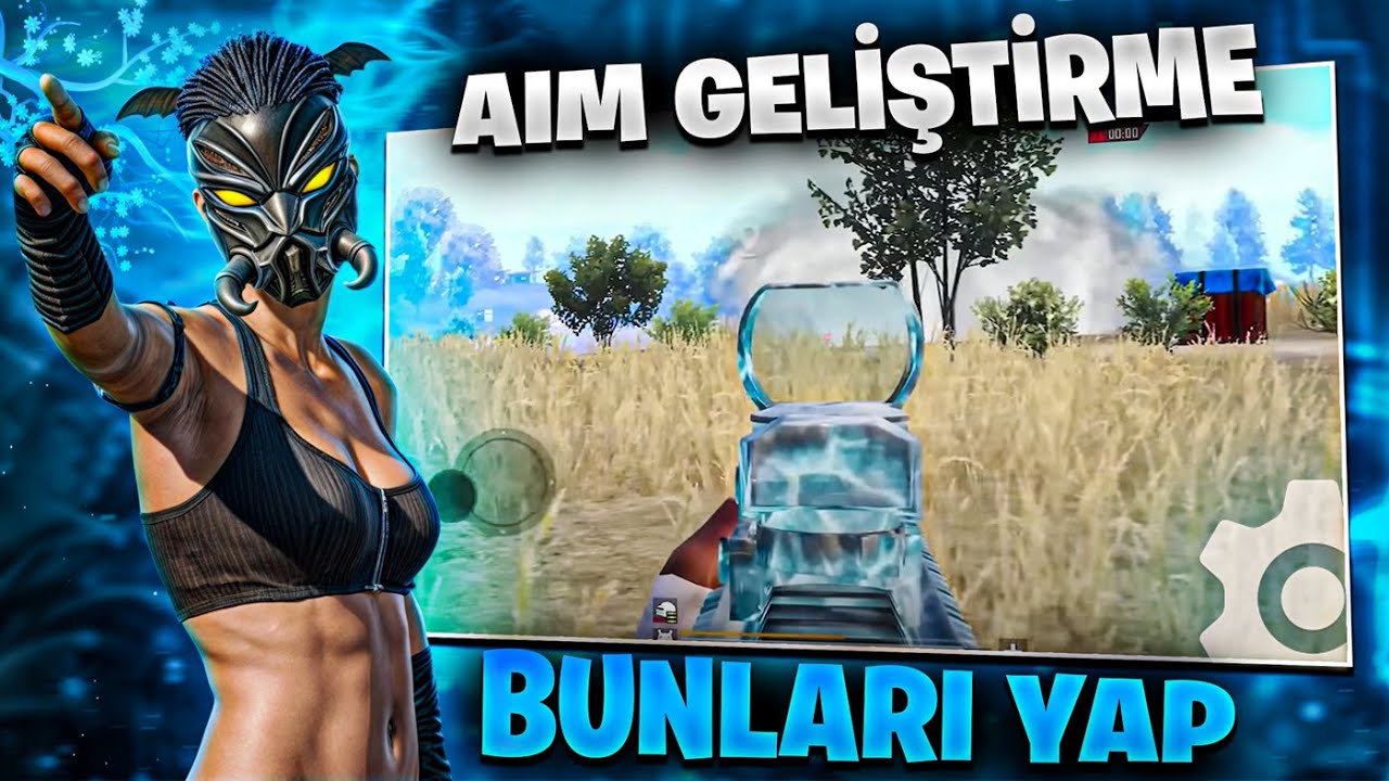 PUBG MOBİLE AİM GELİŞTİRME ! FULL HS ATTIRAN ANTRENMAN STABİL AİM 🔥