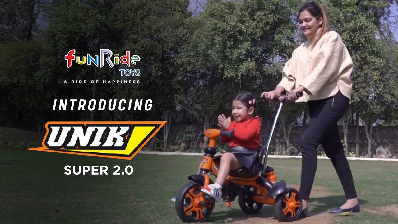 Introducing Unik Super 2.0 Tricycle | 360° Walkthrough | Best Tricycle for Kids | Funride Toys