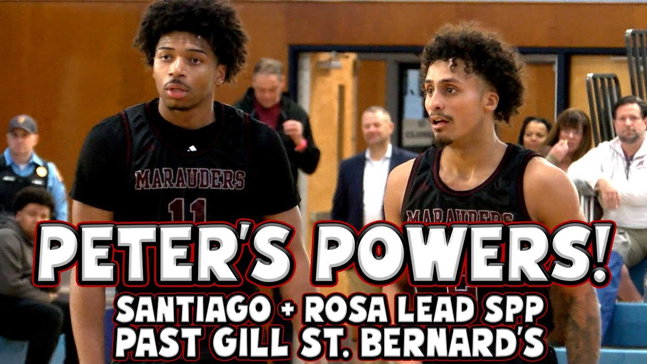 St. Peter's Prep 59 Gill St. Bernard's 43 | Баскетбол (старшая школа) | Сантьяго + Роза набрали в...