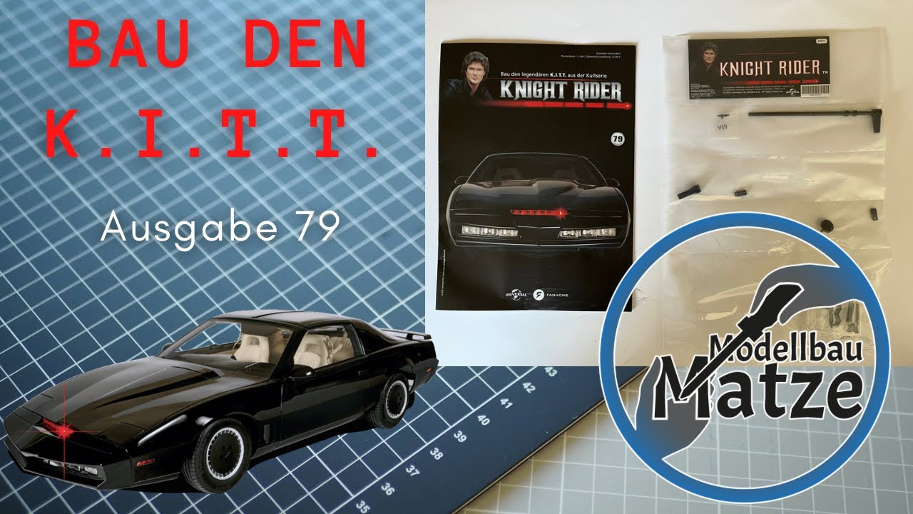 Bau den K.I.T.T. - Ausgabe 79 - Fanhome / DeAgostini (Knight Rider)