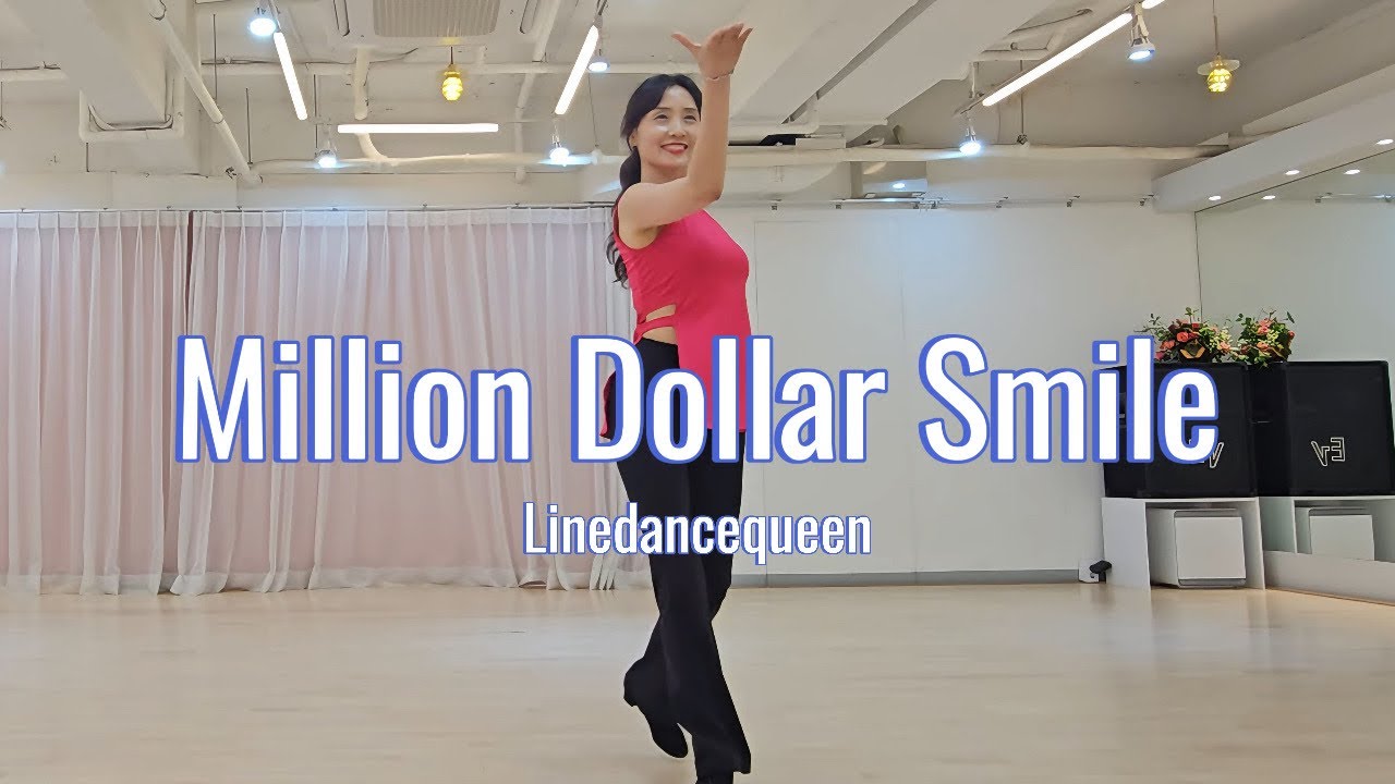 Million Dollar Smile Line Dance l 밀리언 달러 스마일 라인댄스 l Linedance l Intermediate NC2S l 