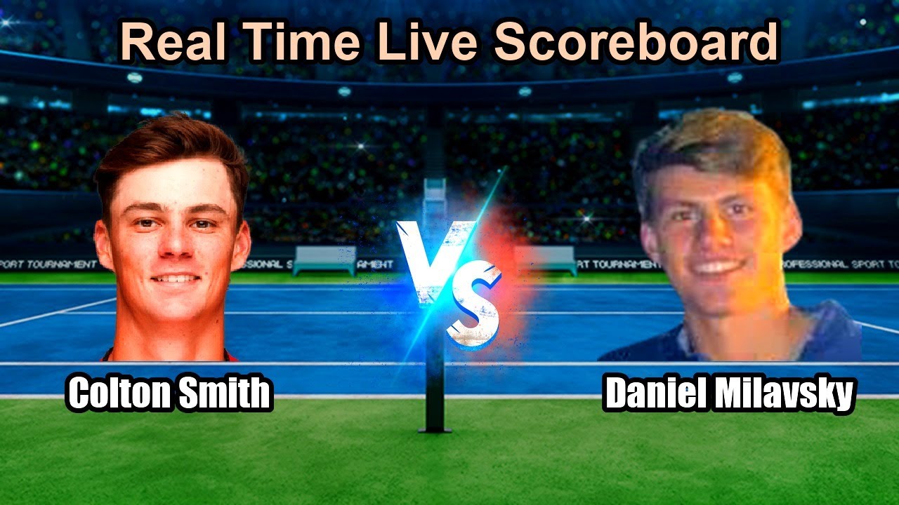 Colton Smith vs Daniel Milavsky Live Score - ATP Challenger Little Rock, USA Men Singles