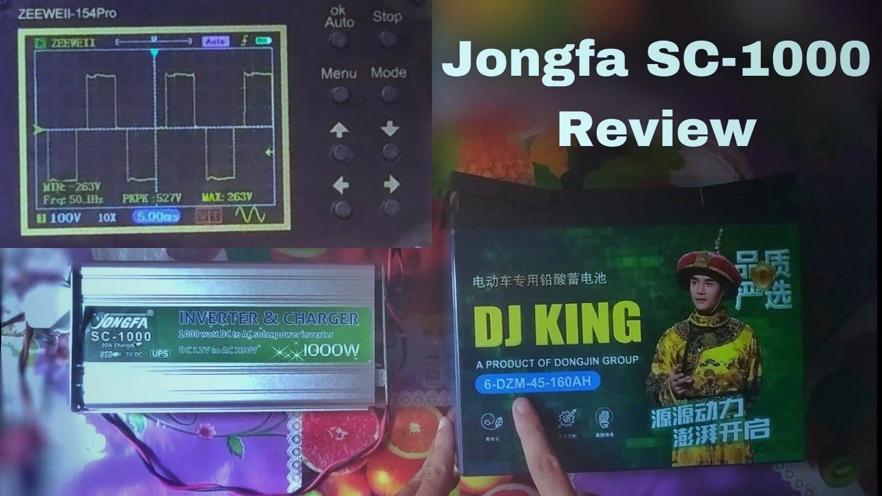 Jongfa SC 1000 inverter ips review and teardown