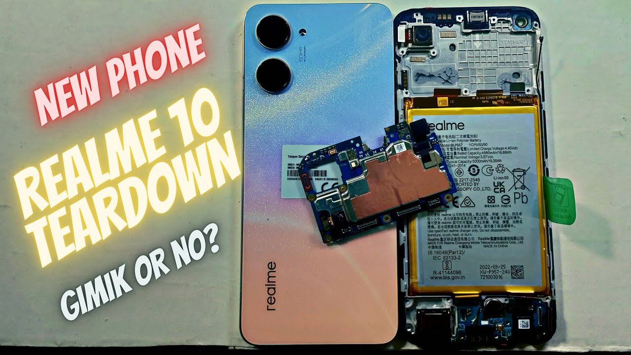 REALME 10 TEARDOWN ❗❗❗|| GIMIK OR NO?