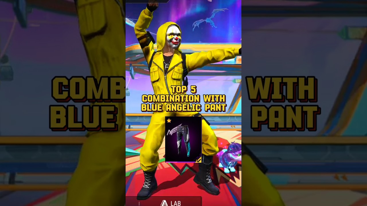TOP 5 BEST COMBINATION WITH BLUE ANGELIC PANT 😀
