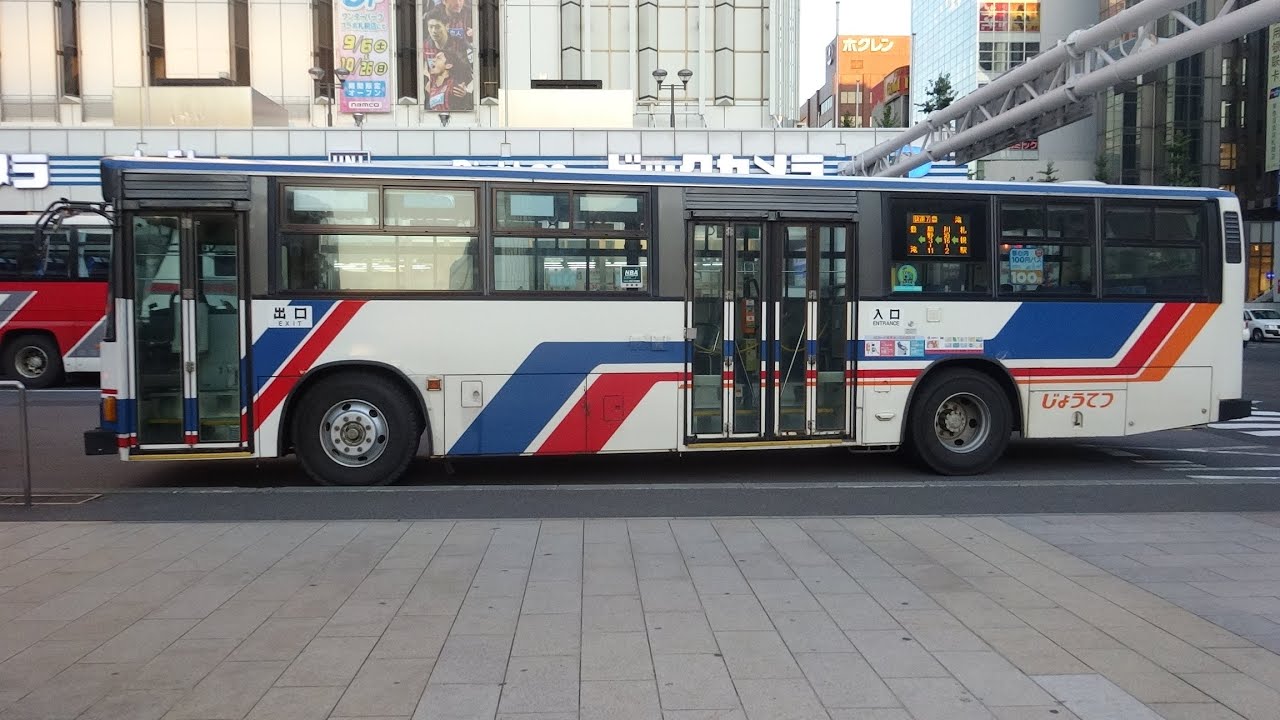 【3DFHD】札幌駅南口バスターミナルに集うバス達+御負('14.10.23夕)