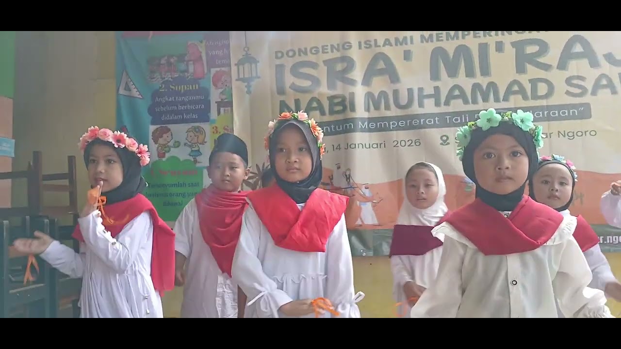 Penampilan Tari kelompok A1 TK Plus AL-Kautsar😍