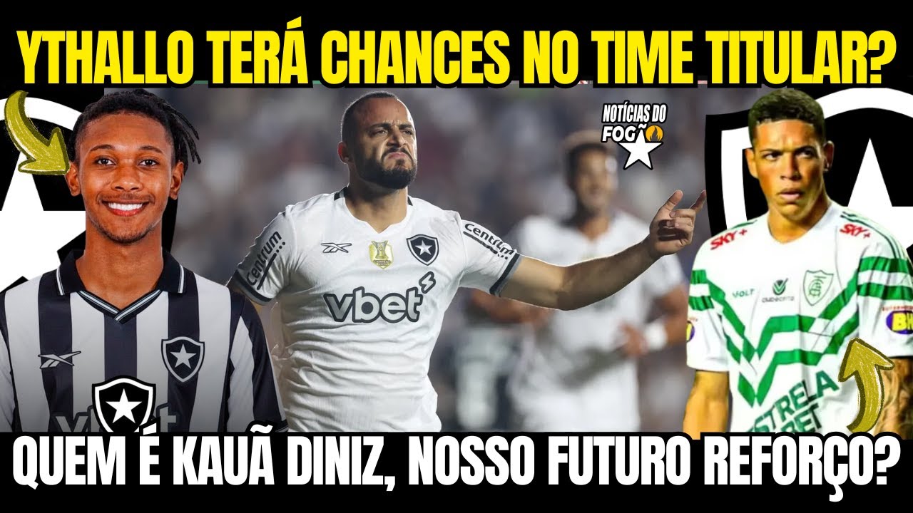 CABRAL DE VOLTA PRA IT&Aacute;LIA? YTHALLO ANUNCIADO? QUEM &Eacute; KAU&Atilde; DINIZ, JOGADOR DO AM&Eacute;RICA PERTO DO FOG&Atilde;O?