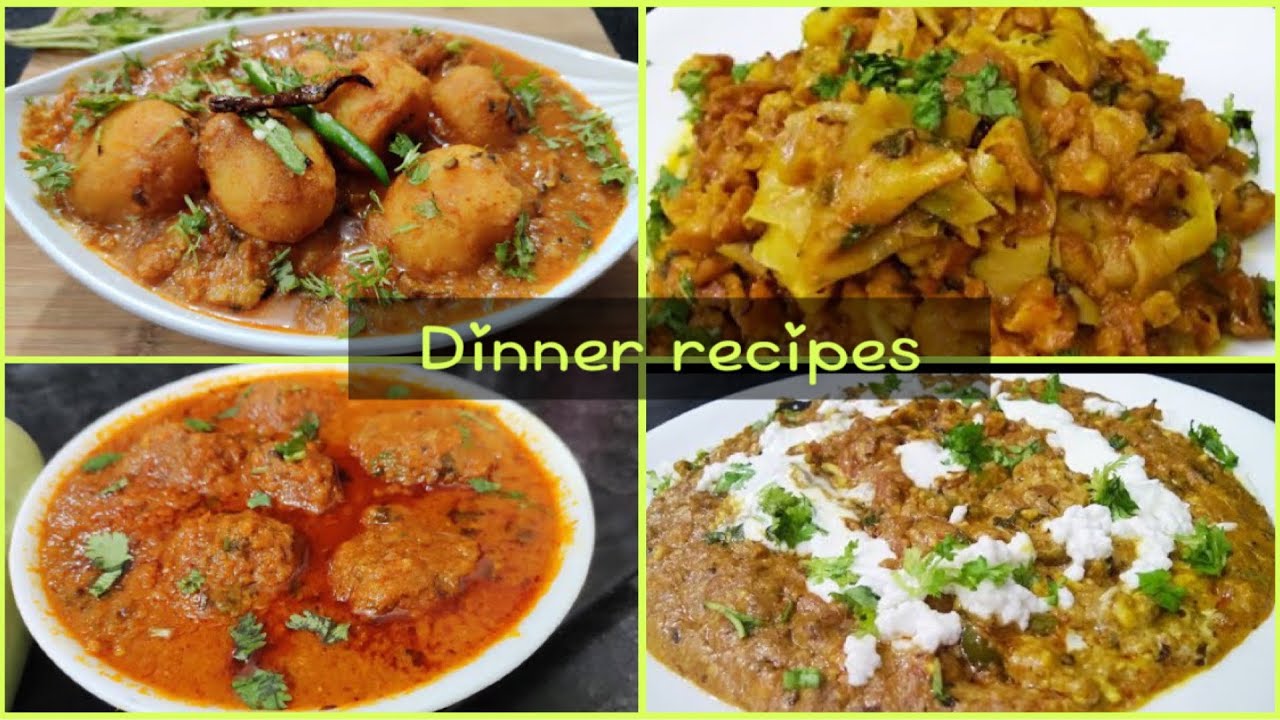 Indian dinner party recipes,Quick vegetarian recipes,Guest Menu ideas,चार स्वादिष्ट इंडियन सब्जियां