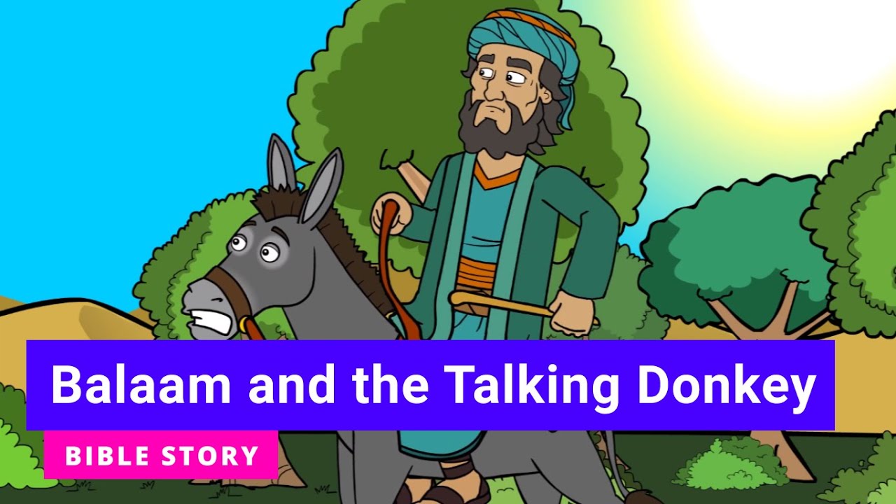 🟡 BIBLE stories for kids - Balaam and the Talking Donkey (Primary Y.A Q2 E13) 👉 