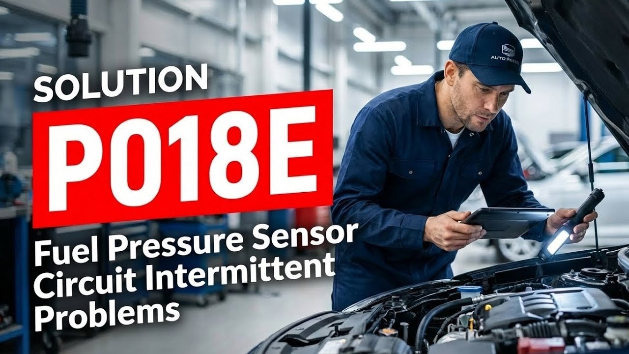 How To Fix P018E OBD II Error Code - Fuel Pressure Sensor Circuit Intermittent Problems