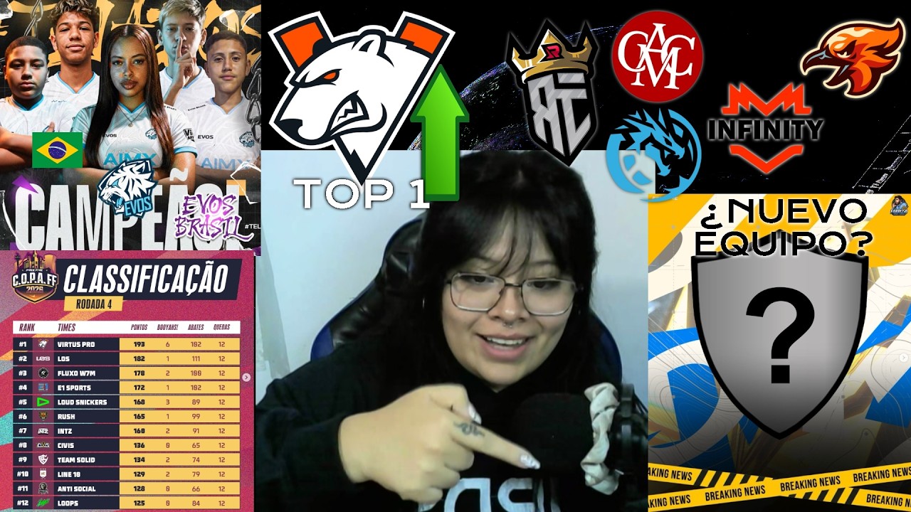 ROSTERS 2026 FFWS LATAM🏆 // EVOS EN BRASIL🇧🇷 // MUNDIAL Free Fire 2026😳