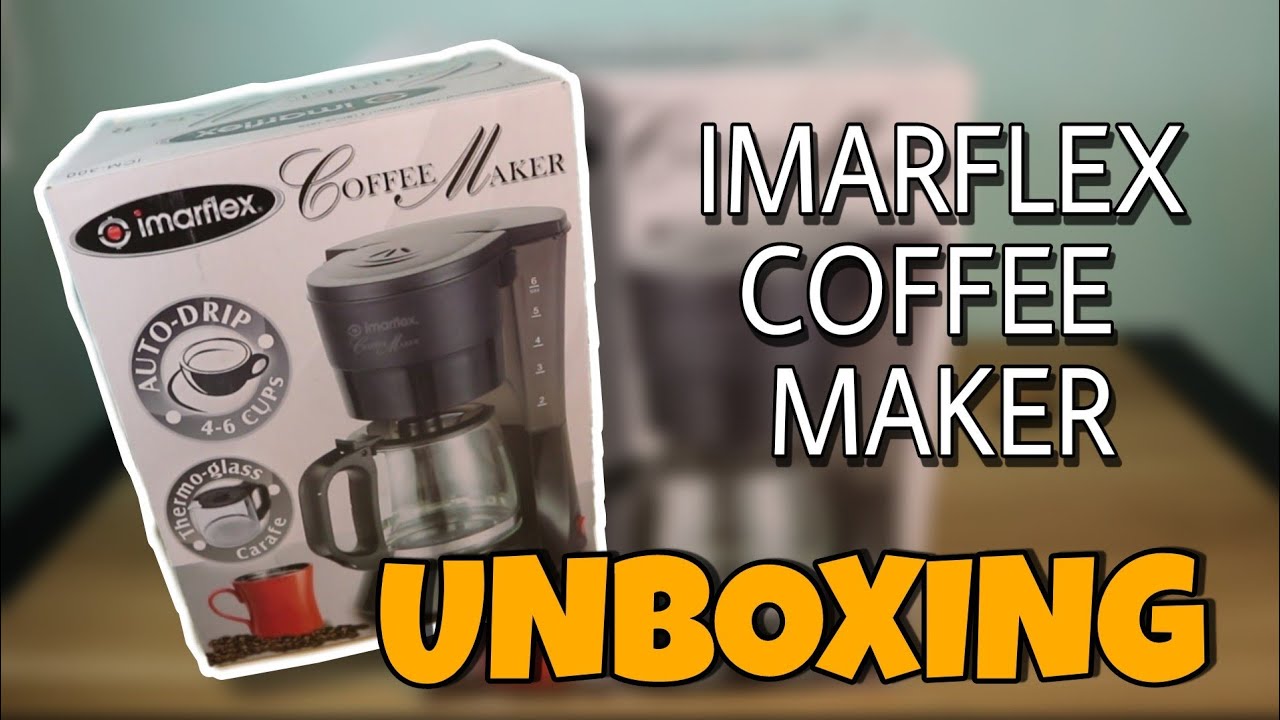 UNBOXING - IMARFLEX COFFEE MAKER