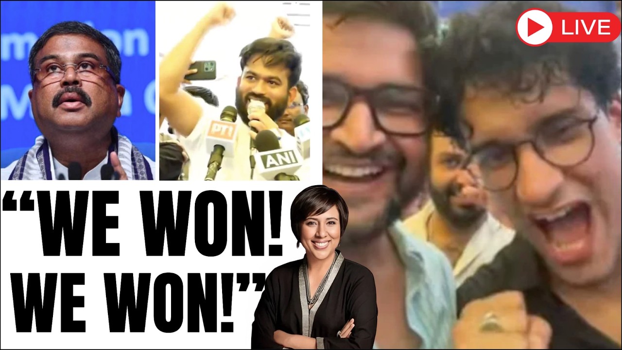 BREAKING NEWS | Dharmendra Pradhan Resigns | Massive Victory For CJP & Protesting Students | Barkha