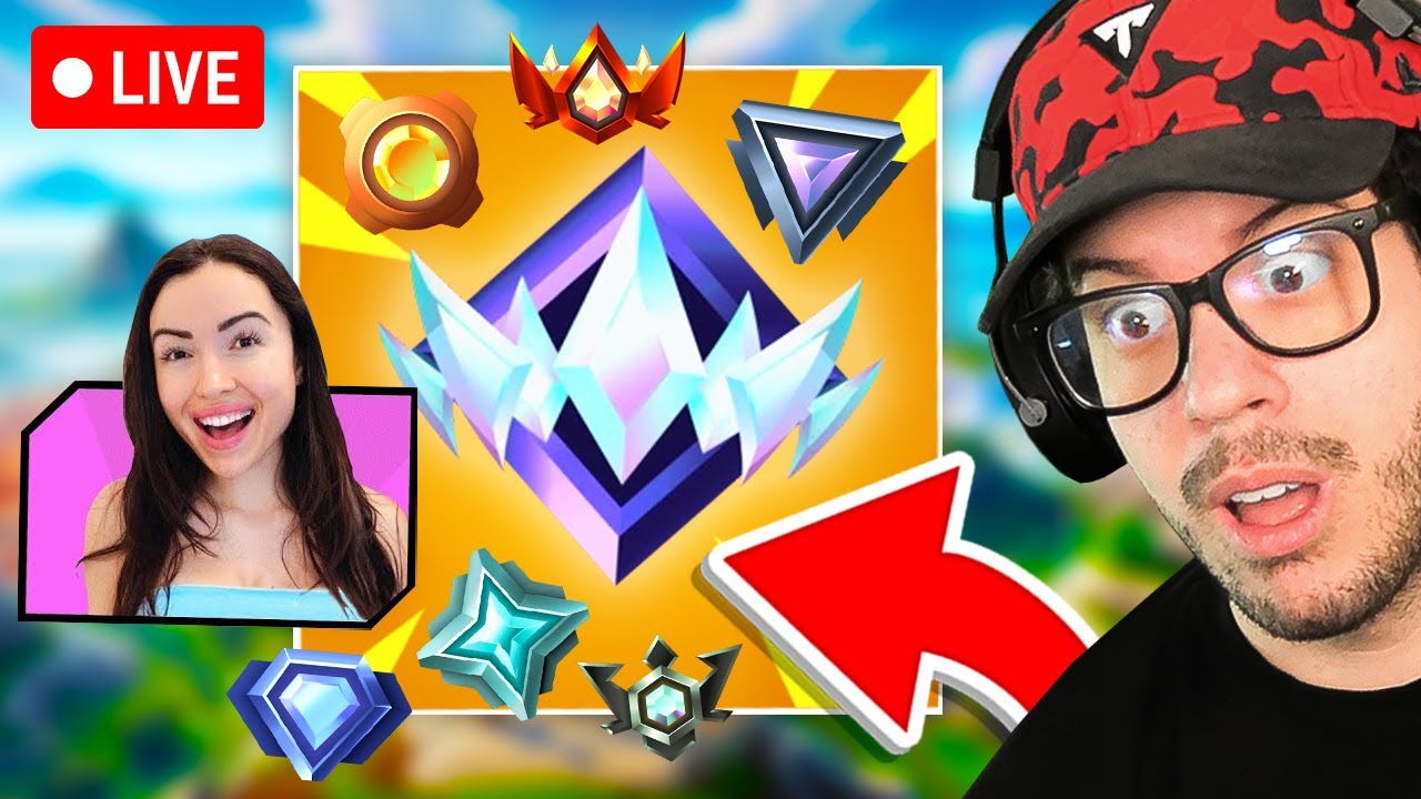FORTNITE *RANKED* with MY GIRLFRIEND!