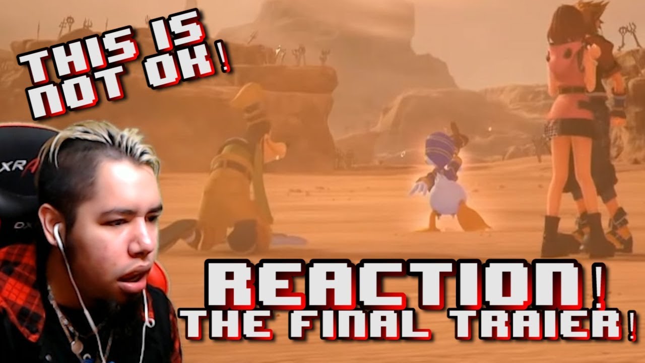 Kingdom Hearts 3 - FINAL Battle Trailer REACTION!