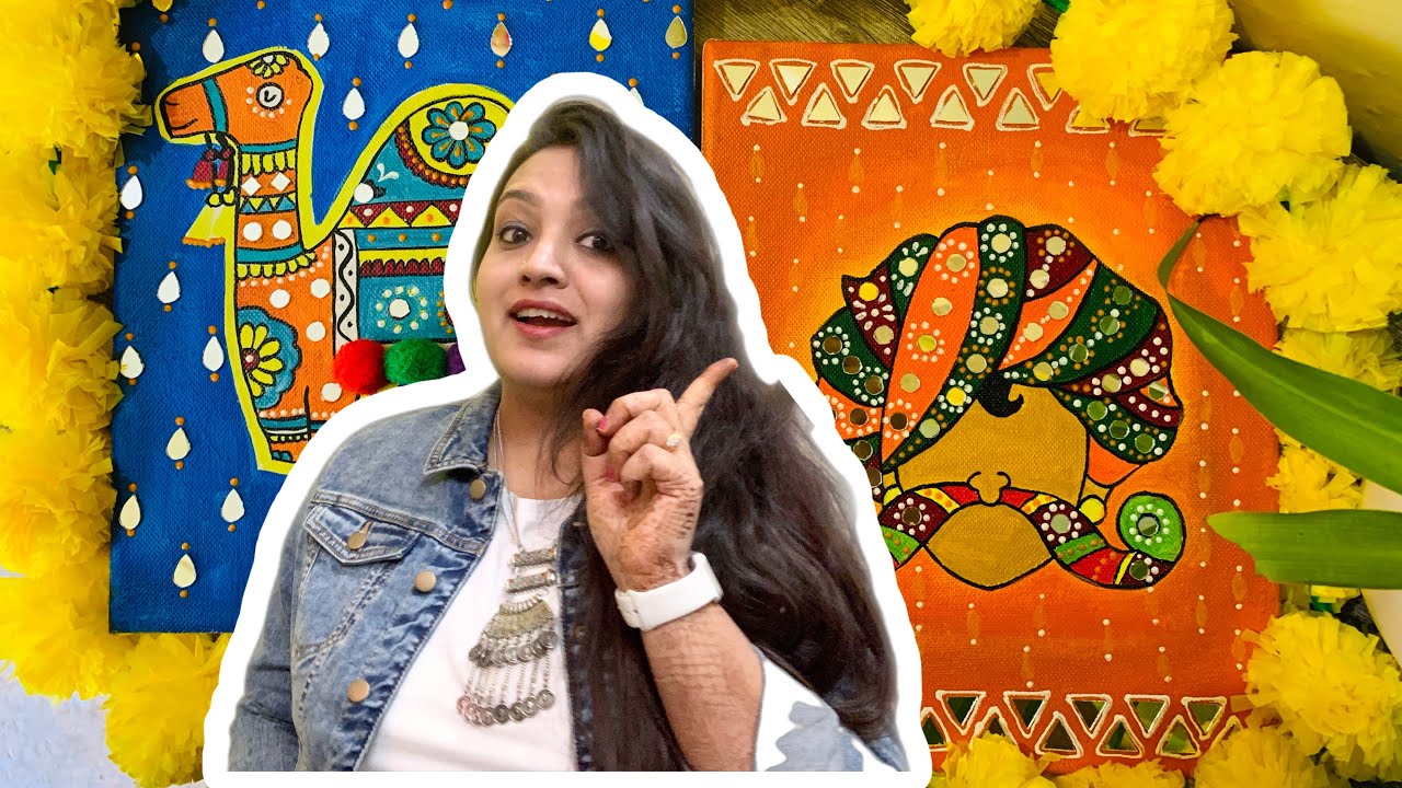 Rajasthani Painting Easy TuTorial