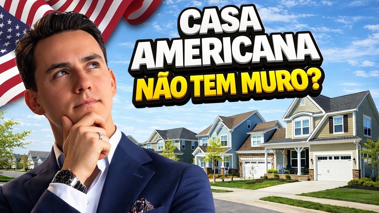 ISSO VAI TE SURPREENDER: A VERDADE sobre CASAS nos ESTADOS UNIDOS SEM MURO! DESCUBRA AGORA