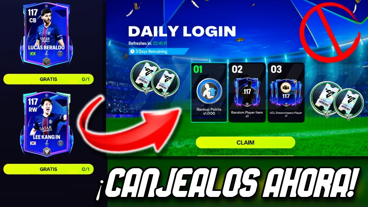 🎁&iexcl;CANJEA DOS REGALOS de COMPENSACI&Oacute;N por BUGS en FC MOBILE! ACTUALIZACI&Oacute;N! 🤯