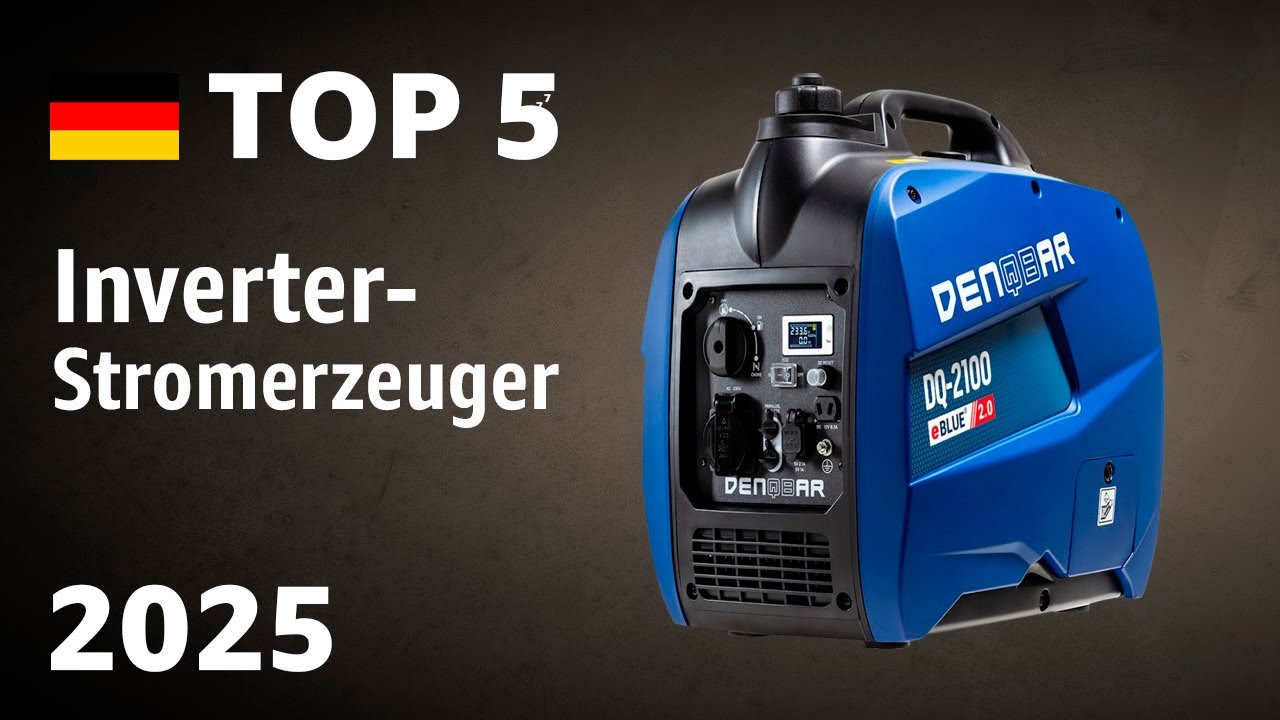 TOP—5. Beste Inverter-Stromerzeuger. Test & Vergleich 2025