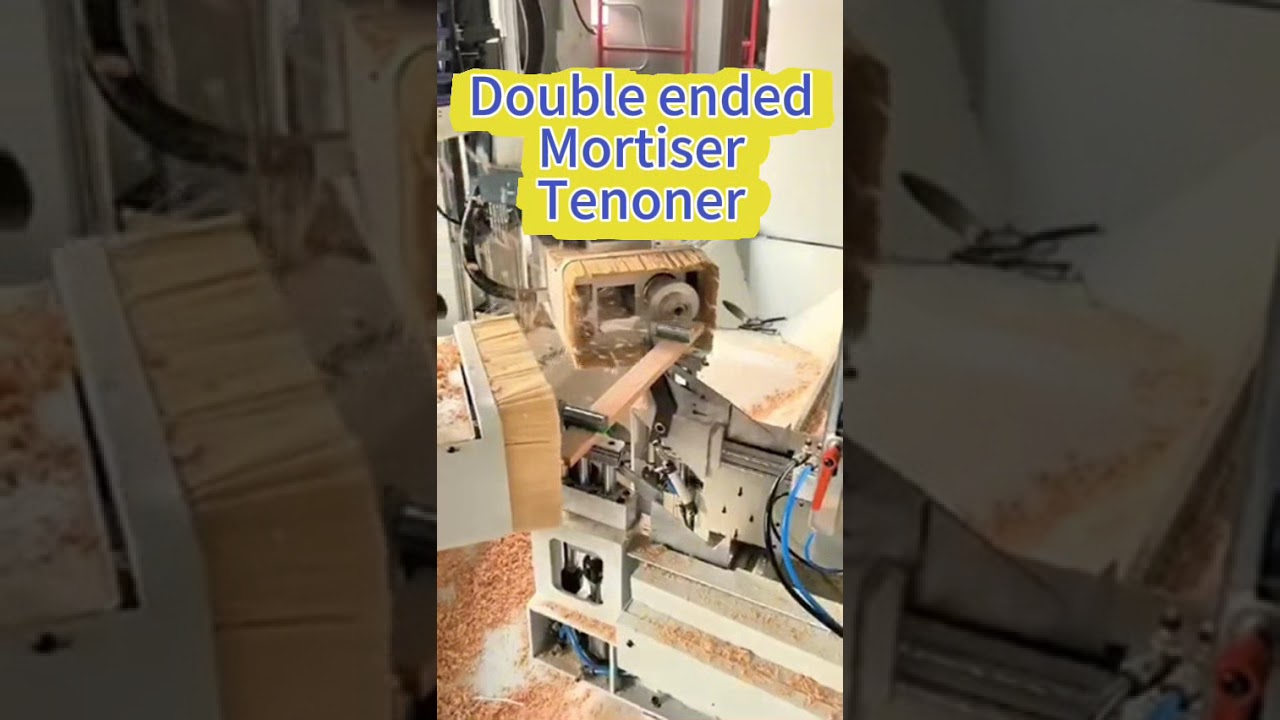 Double ends Mortise and Tenon furniture machine