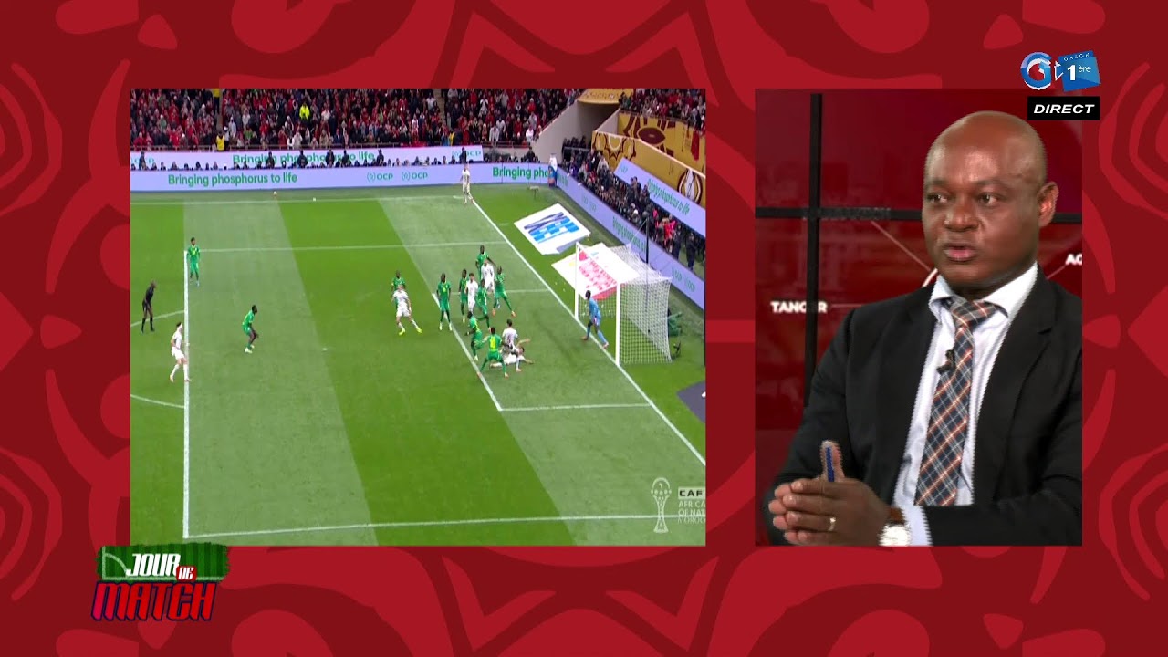 CAN Maroc 2025 : Plateau Jour2Match finale  S&eacute;n&eacute;gal vs Maroc (1-0) . Fin