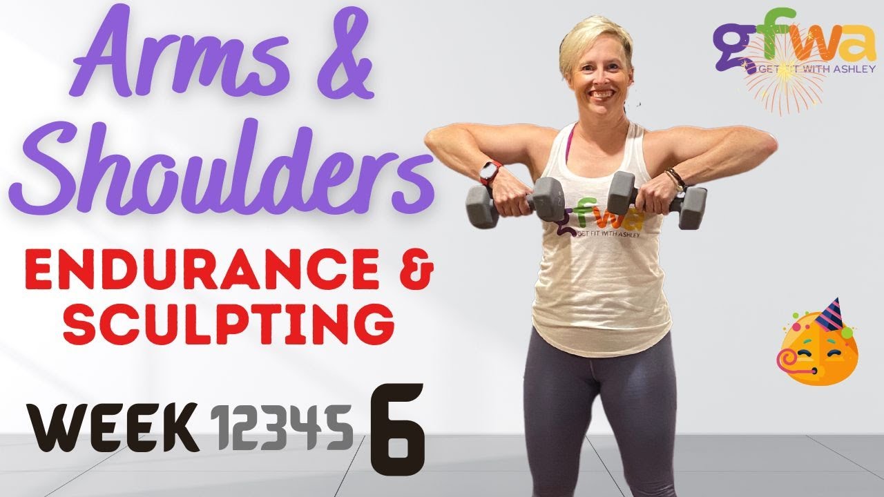 YOU DID IT! FINAL Week of 10 Minutes to STRONGER Arms & Shoulders. (Now Go Do It Again ;) )