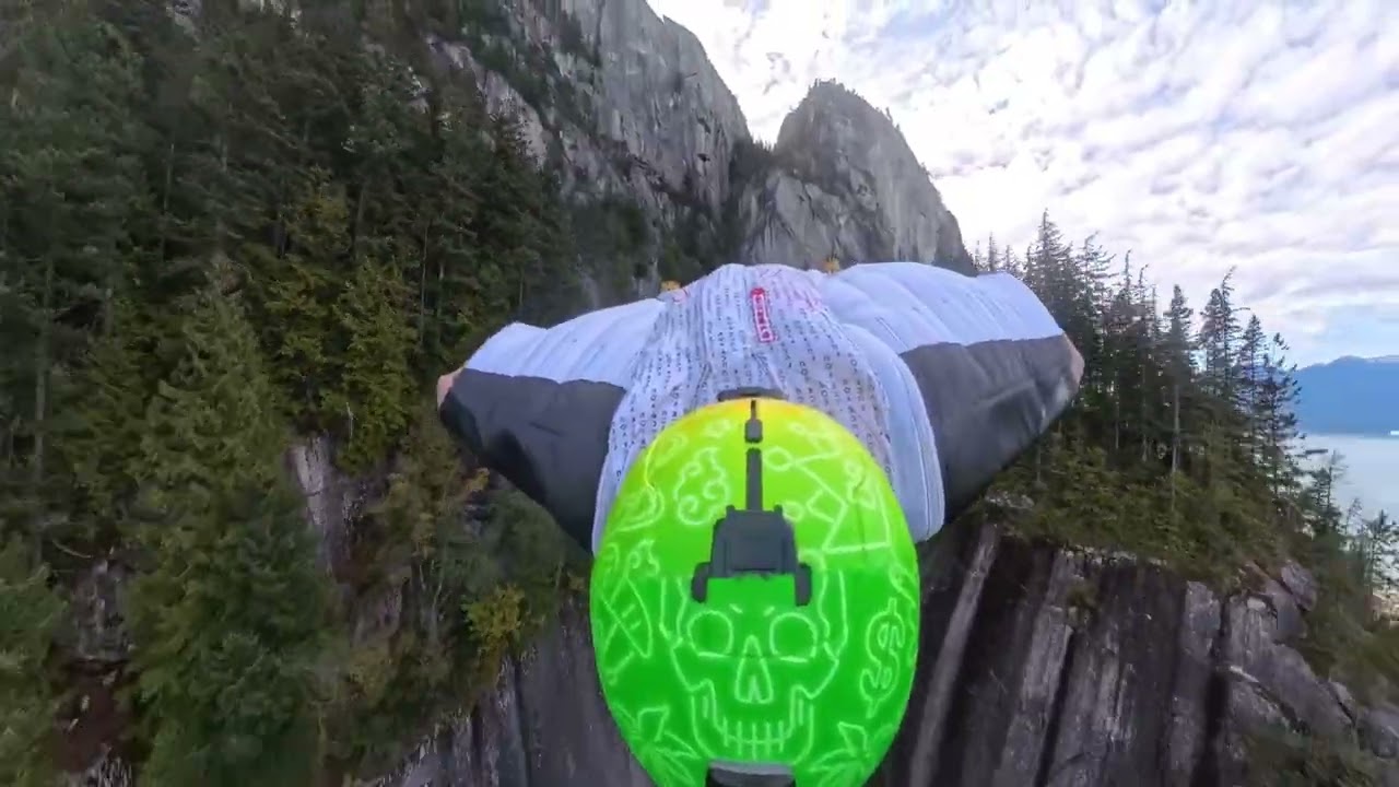 Wing Suit Base Jumping in Canada, Squamish BC - Insane Adventure!