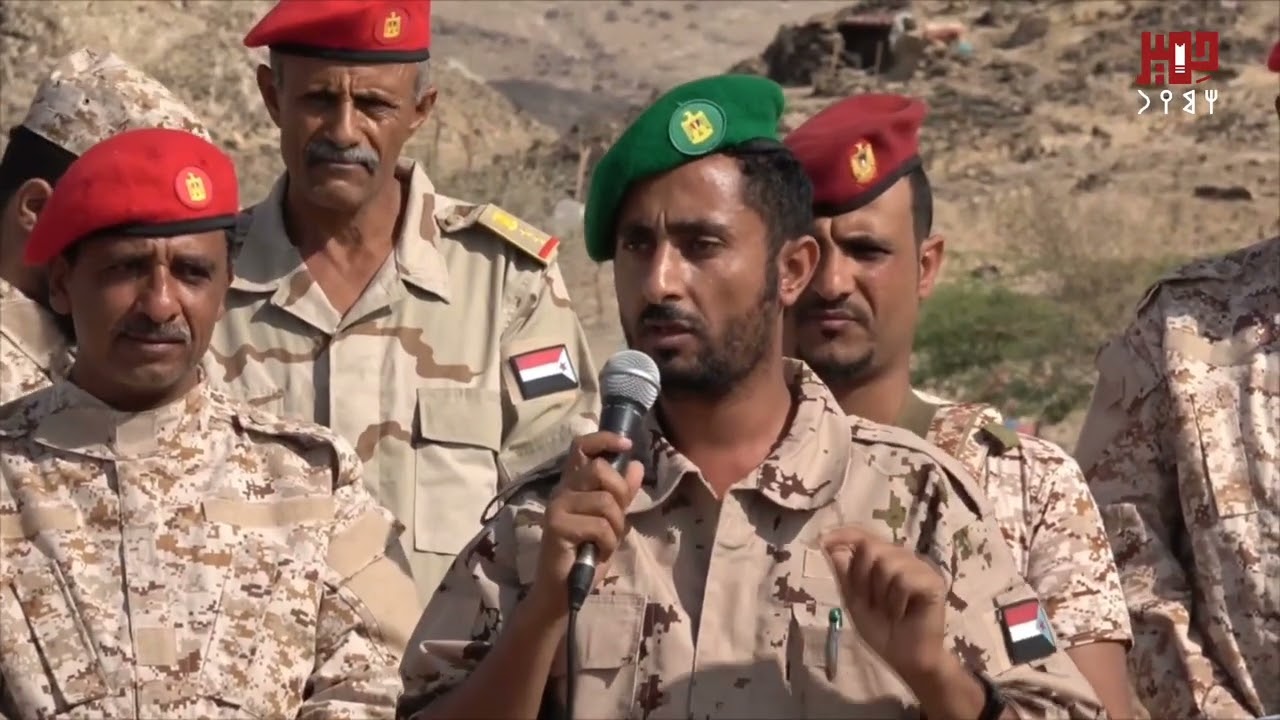 كلمة العميد أكرم الحنشي خلال تدشين العام التدريبي والمعنوي للواء الثالث مشاة في محافظة أبين