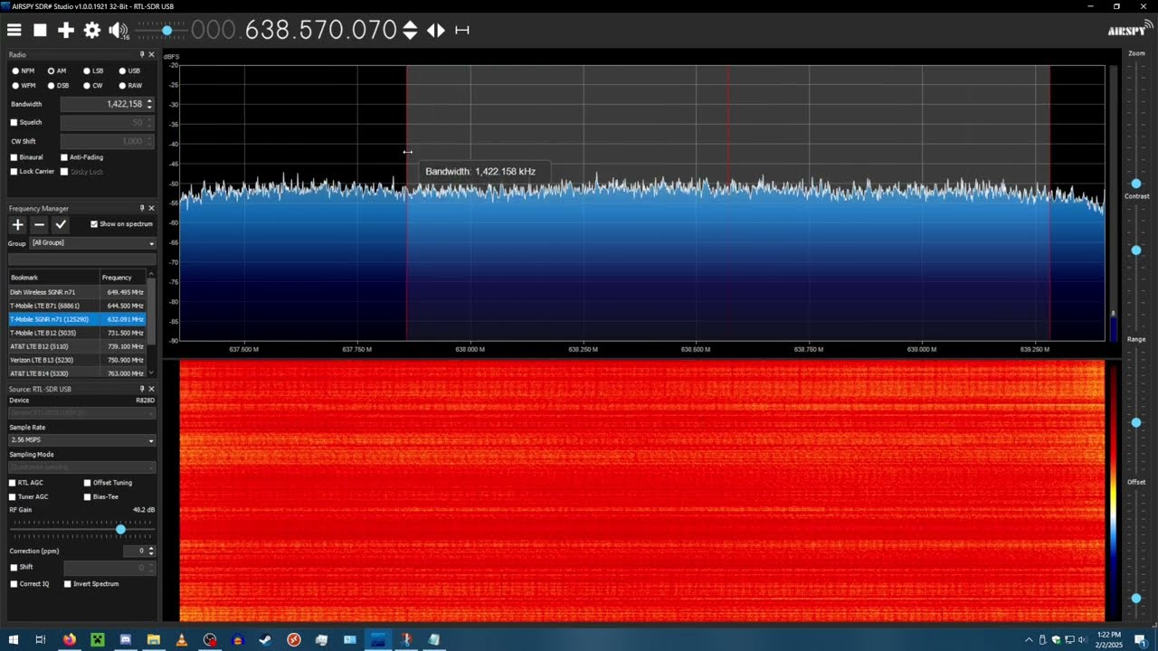 Low-Band LTE and 5G on an SDR