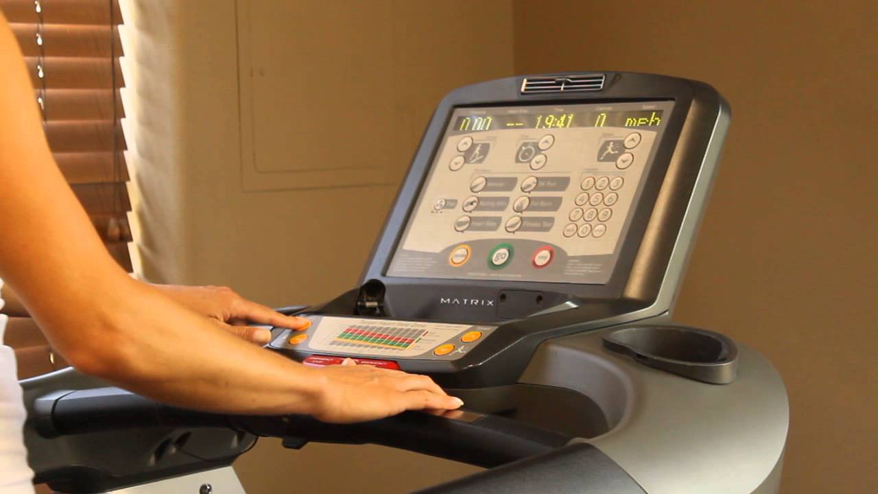 How To Use the Matrix T5 Treadmill