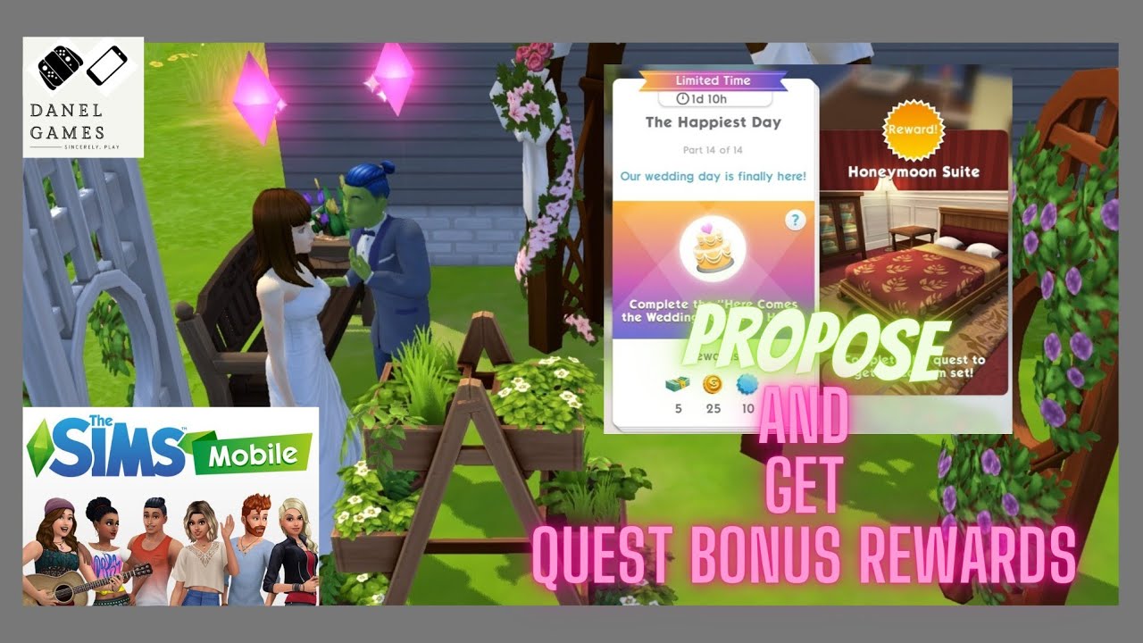 Getting Married (The Sims Mobile)