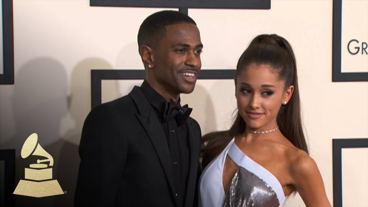 Ariana Grande And Big Sean At GRAMMY Fashion Cam | GRAMMYs