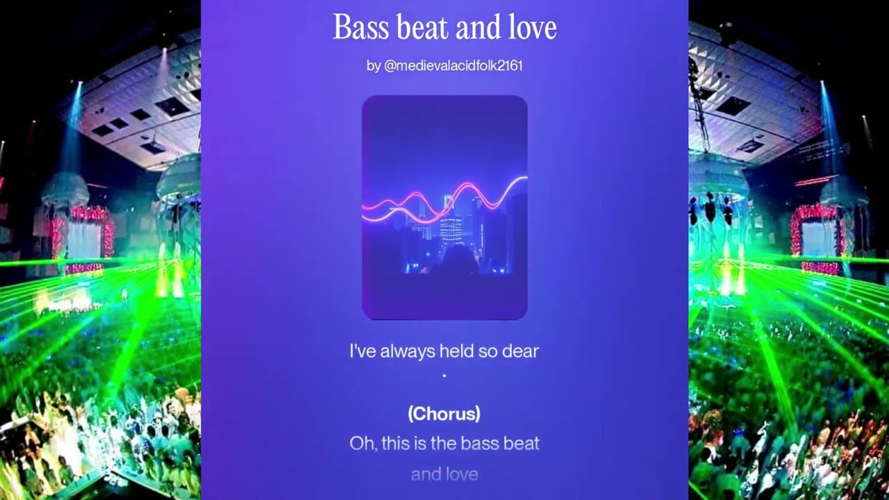 Bass beat and love - Dj Ricky Pandocchi - Visual
