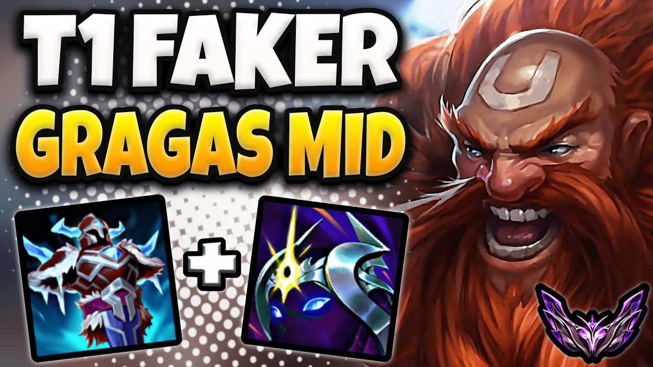 T1 Faker Gragas vs Viktor [ MID ] Korea Master Patch 25.1 ✅