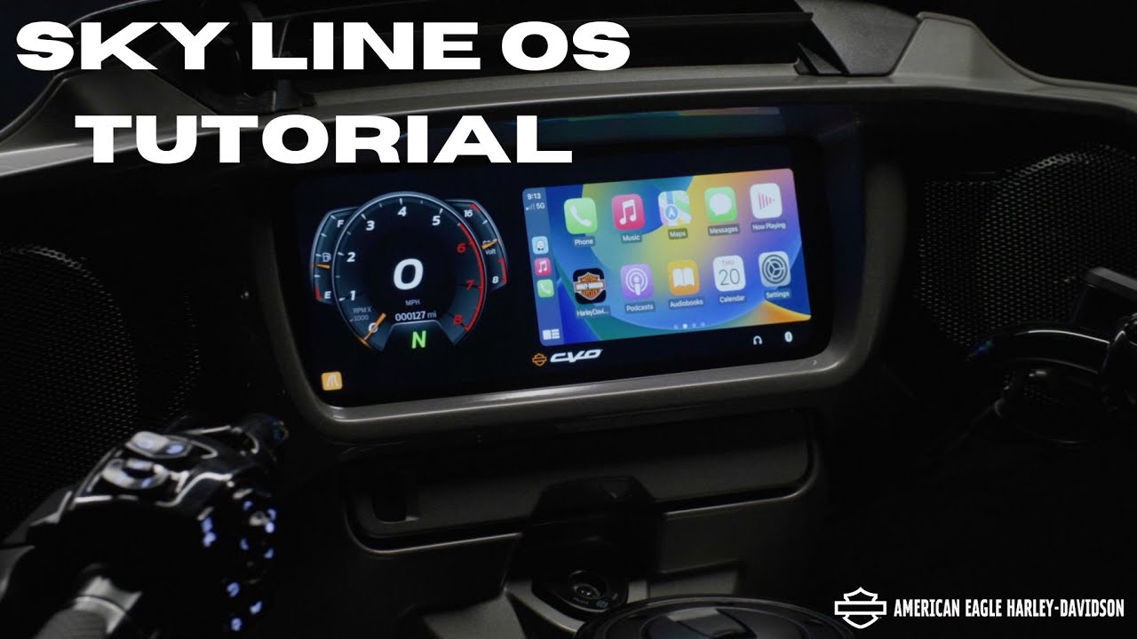 A Step-by-Step Guide to Harley-Davidson Skyline OS 12.3-Inch TFT Touch Screen System