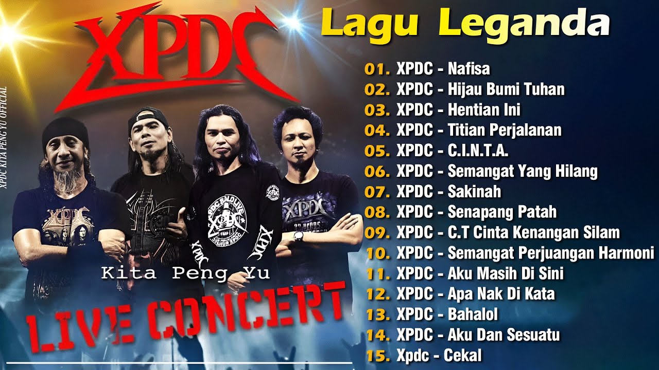 XPDC Full Album | Lagu XPDC Leganda | Nafisa, Hijau Bumi Tuhan |  Lagu Rock Kapak Terpilih 90an