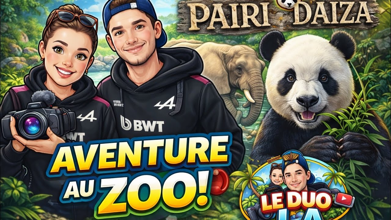 NOTRE PREMI&Egrave;RE FOIS A PAIRI DAIZA &hellip; 🦋🐼🐆