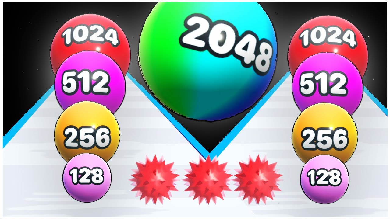 Ball Run-Merge 2048 - Gameplay Walkthrough - Levels 109-120
