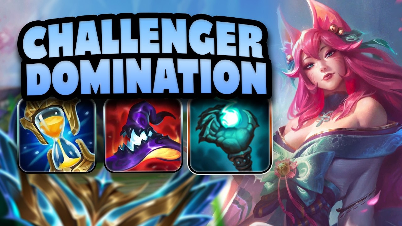 Challenger Ahri Dominating Mid Lane