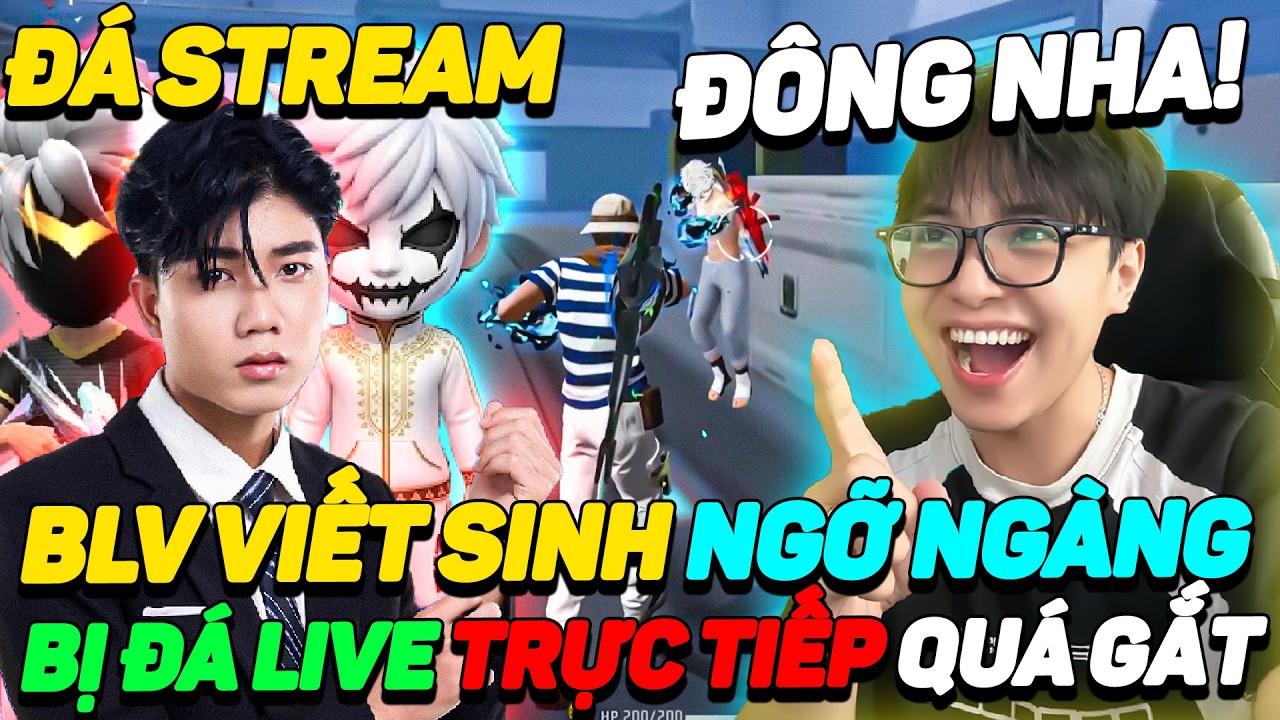 BLV VIẾT SINH PHÁT SỐC VÌ BỊ 2000 VIEWER TRỰC TIẾP ĐÁ LIVE QUÁ KHỐC LIỆT