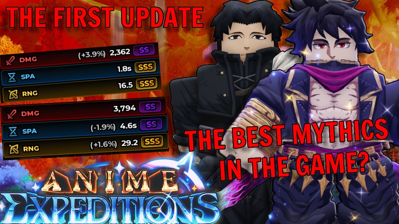 Obtaining THE NEW META Mythic Units in Anime Expeditions Update 0.5 Roblox 