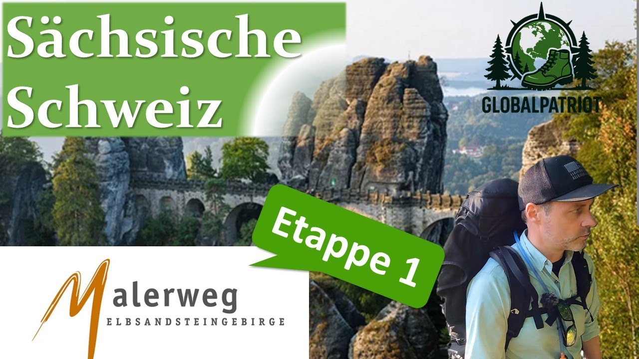 „Unglaublich, dass DAS in Deutschland liegt! 😱 Malerweg Etappe 1“ Wanderung sächsische Schweiz