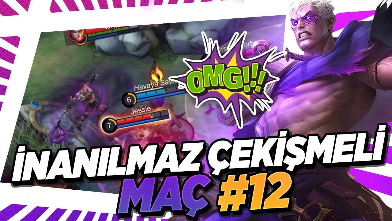 İNANILMAZ &Ccedil;EKİŞMELİ MA&Ccedil; #12 - PHOVEUS VE DİĞERLERİ | Mobile legends