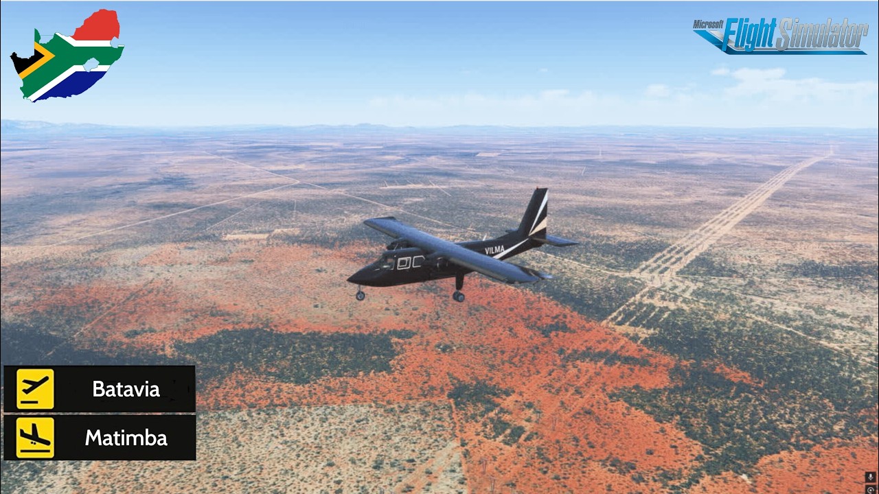 Batavia to Matimba - MSFS 2024 - South African Tour - Leg 17