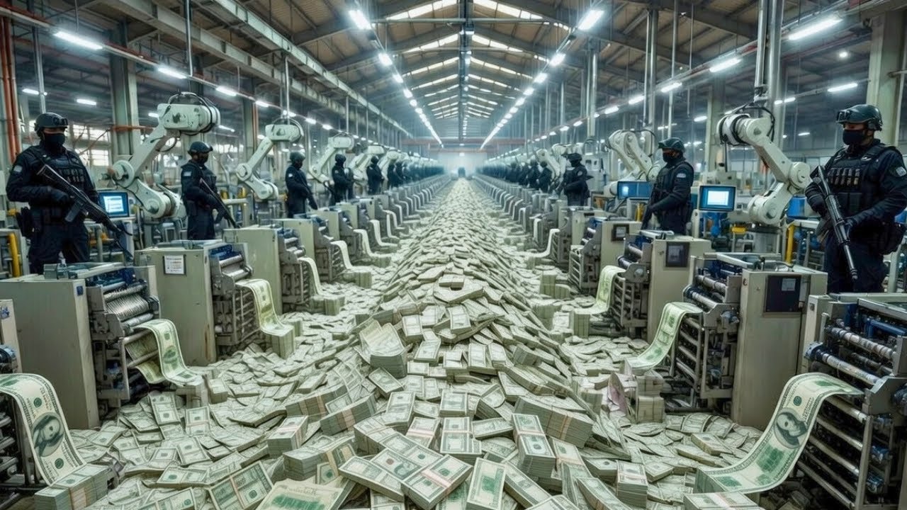 Inside the Dollar Factory – Full Process How Million Dollar Cash Are Made | factory | factory proces