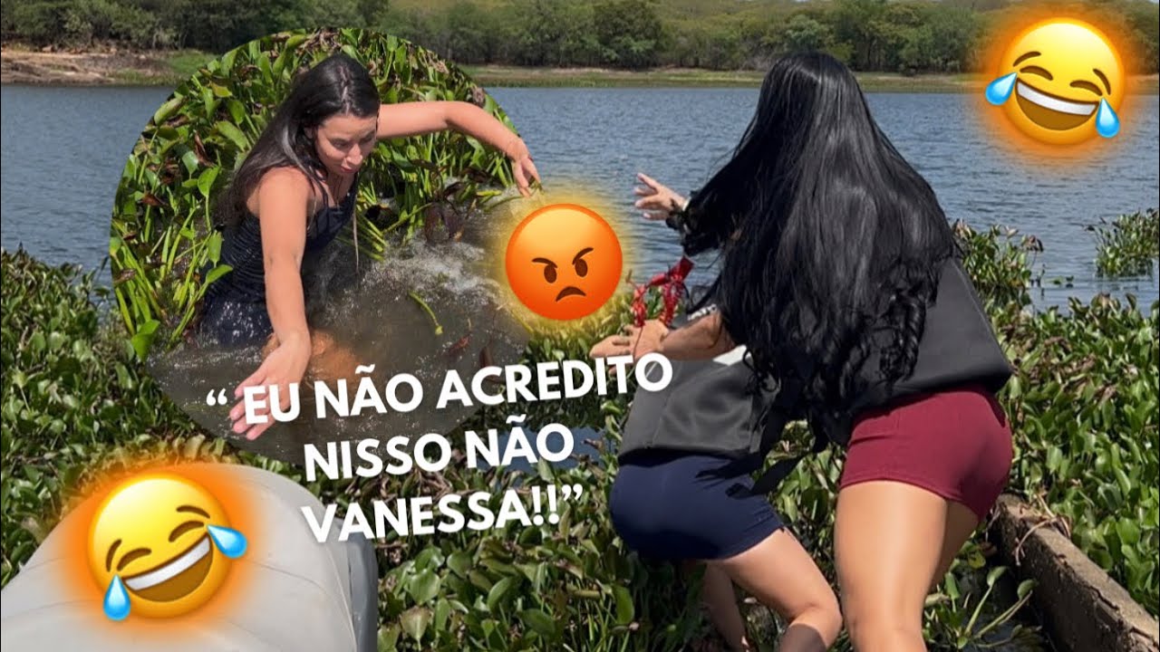 VANESSA VAI ANDAR DE JET SKI COM BRENDA E JOGA ELA NO LAGO 😂
