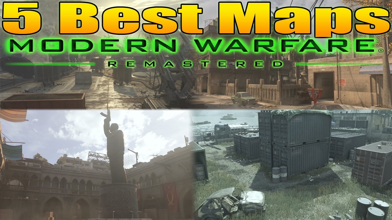 Топ-5 лучших карт в Modern Warfare Remastered (5 лучших карт Call of Duty MWR)
