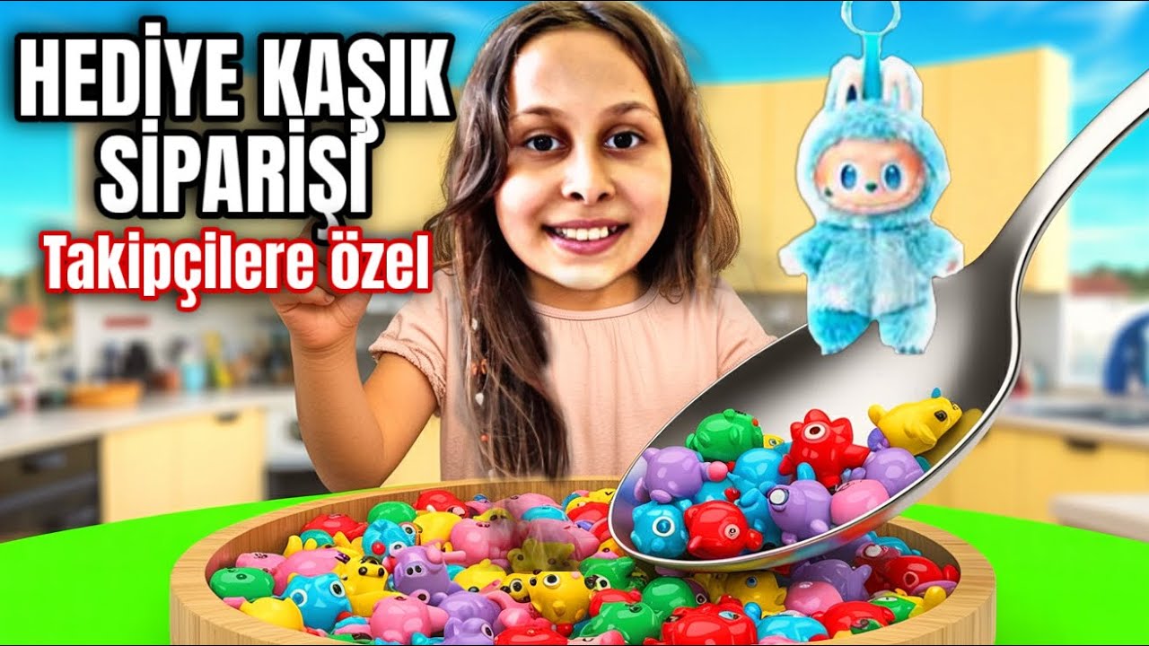 RÜYA İLE TAKİPÇİMİZE KAŞIK SİPARİSİ HAZIRLADIK !!