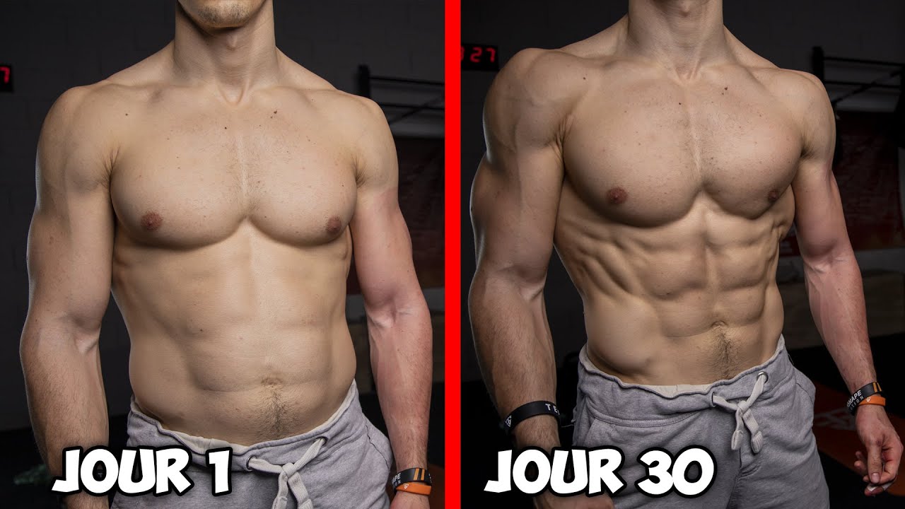 100 crunch par jour pendant 30 jours !